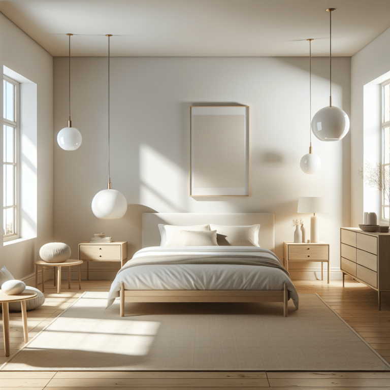 Soothing Minimalist Bedroom Makeover Ideas
