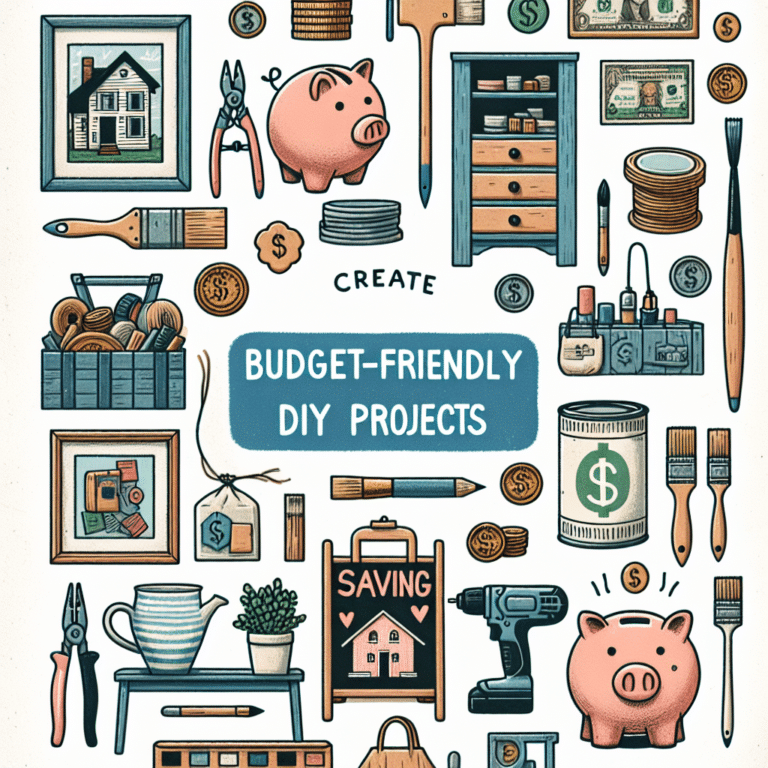 Budget-Friendly DIY Projects: Style Without the Hefty Price Tag