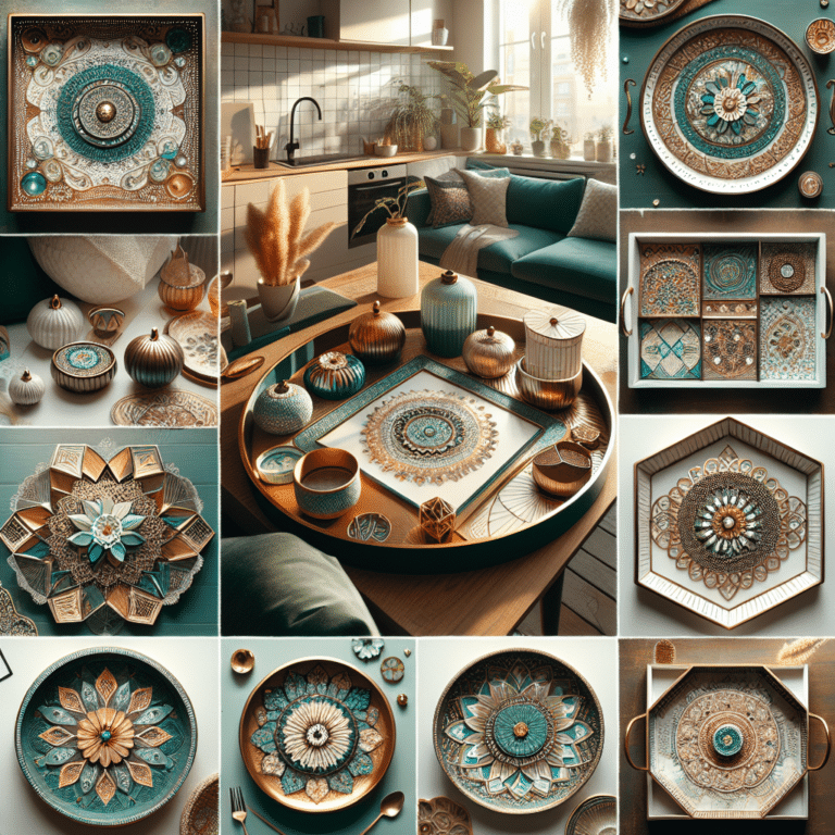 Serve in Style: DIY Decorative Trays Ideas