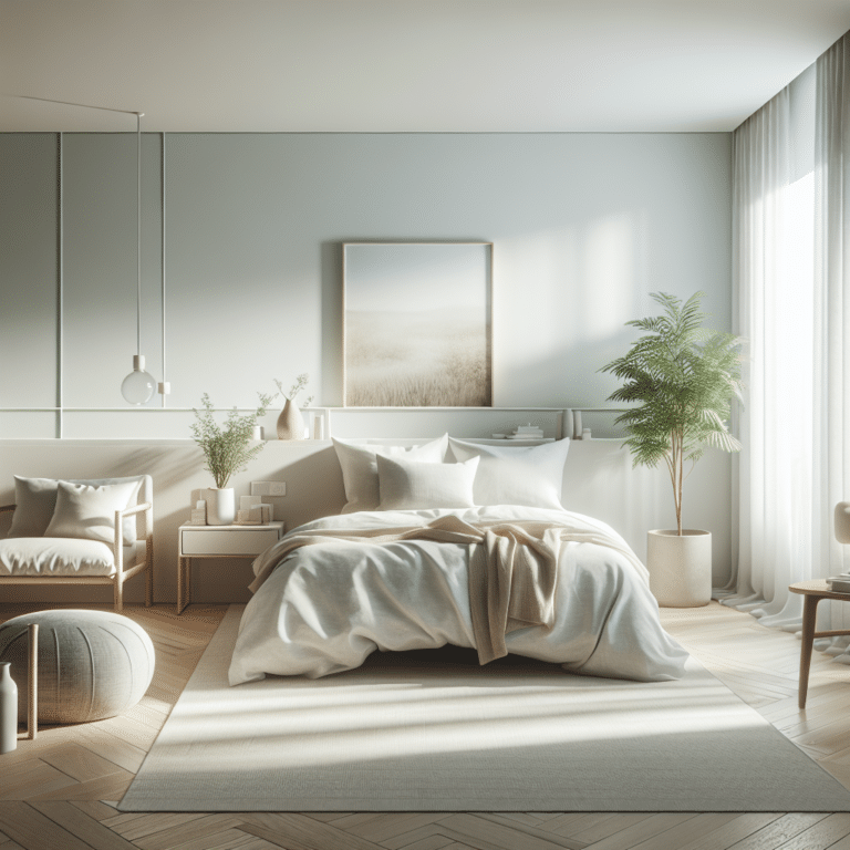 Tranquil Minimalist Bedroom Transformation