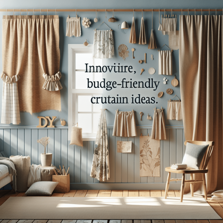 DIY Affordable Curtain Ideas