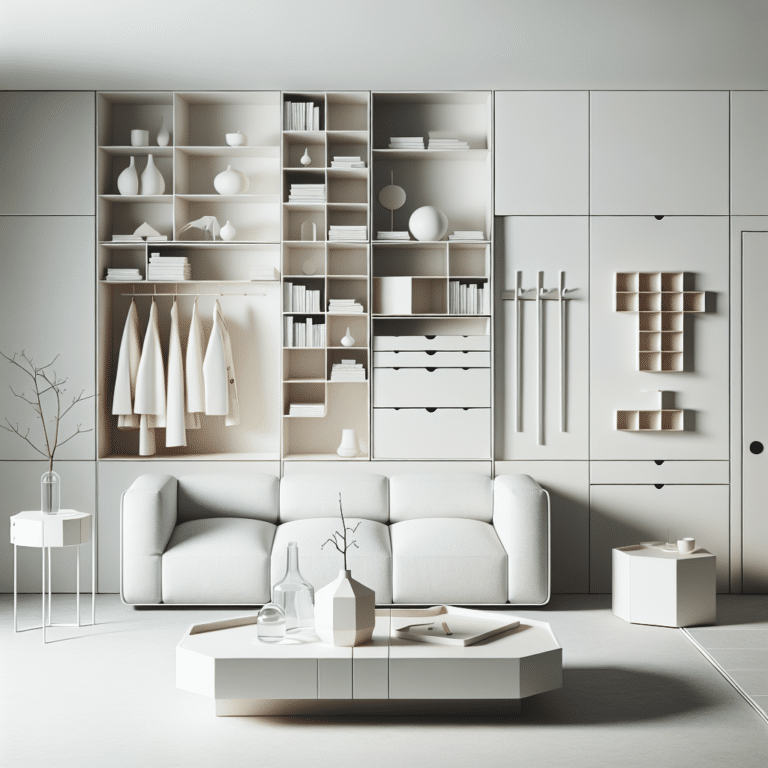 Minimalist Decor Ideas that Double as Organization Tools