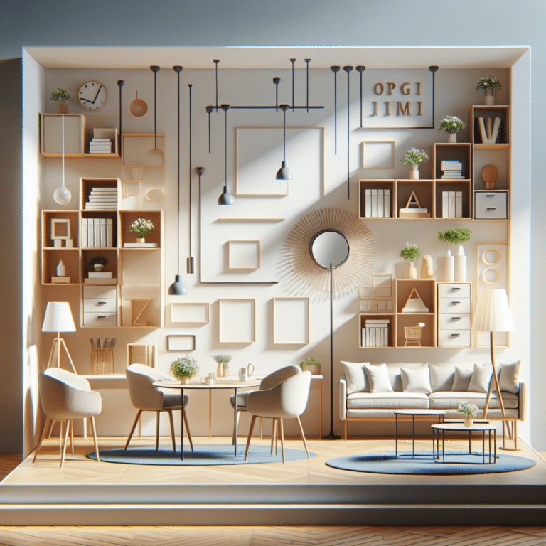 Optimal Organization with Minimal Furniture