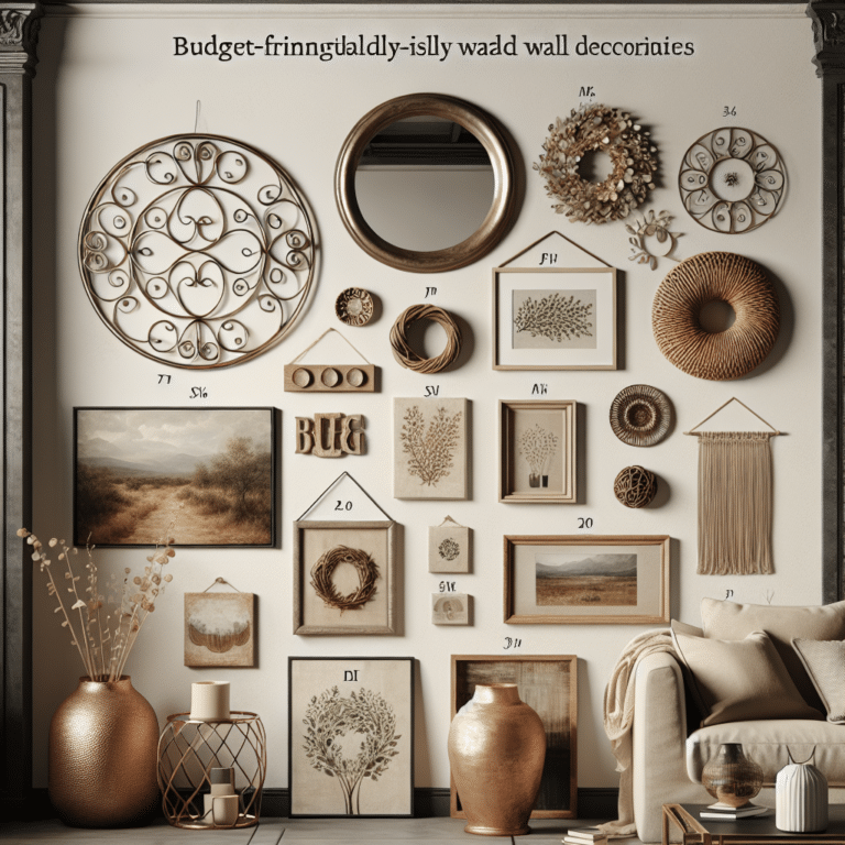 Budget-Friendly Wall Decorations for Your Home