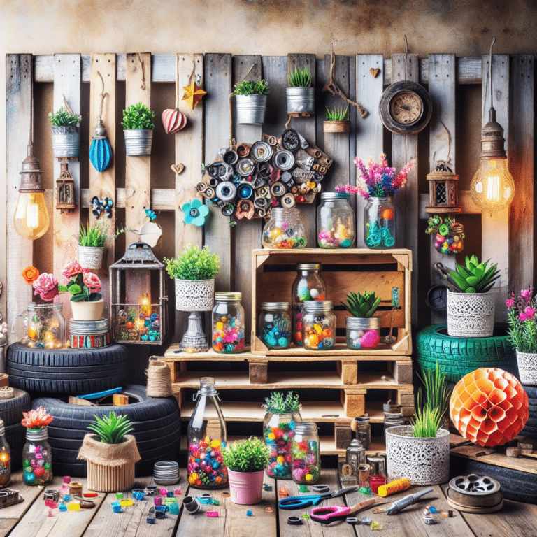 Outstanding DIY Upcycled Home Decor Ideas