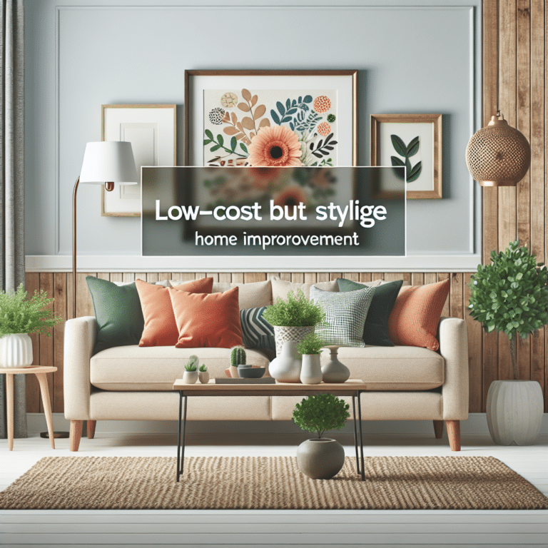 Upgrade Your Living Space with Low-Cost Decorative Accessories