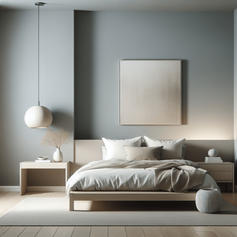 Peaceful Palettes: DIY Minimalist Bedroom Color Makeover