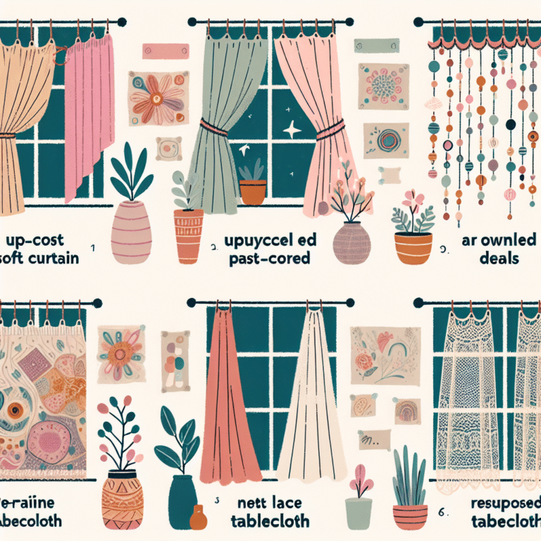 DIY Affordable Curtain Ideas