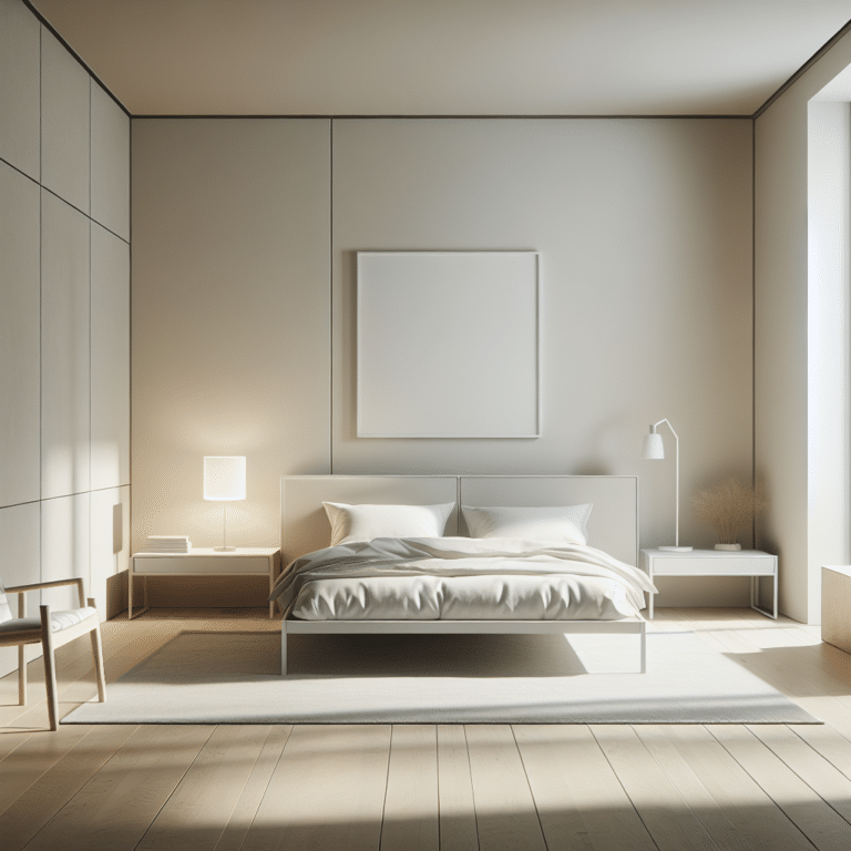 How to Achieve the Ultimate Minimalist Bedroom Look