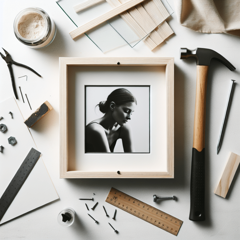 DIY Minimalist Photo Frames