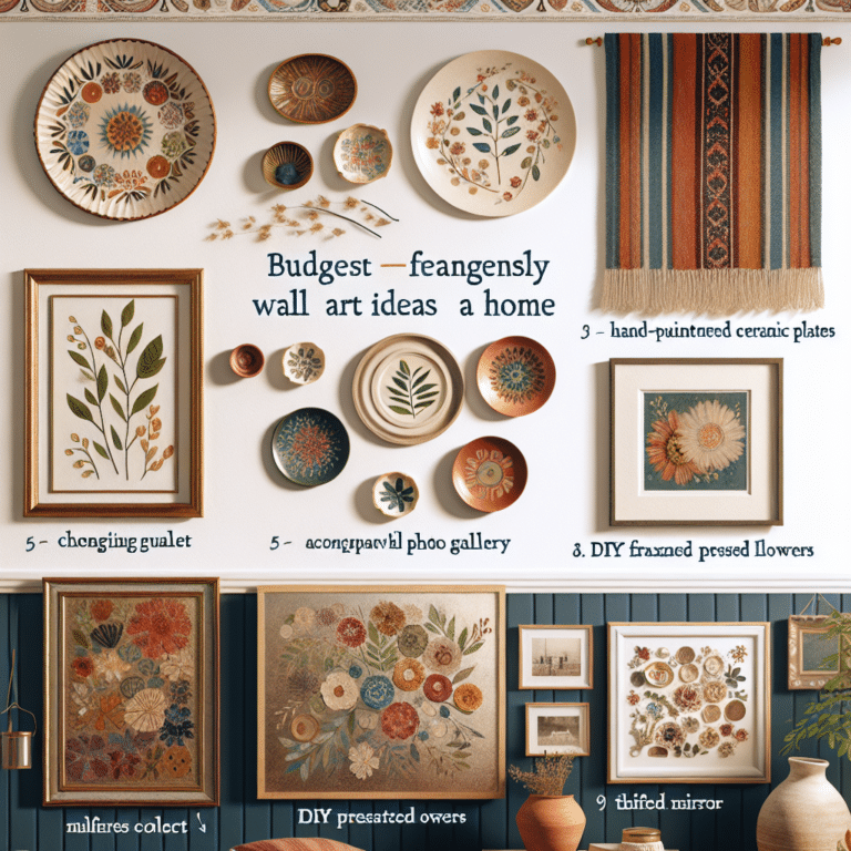 Budget-Friendly Wall Art Ideas for Your Home