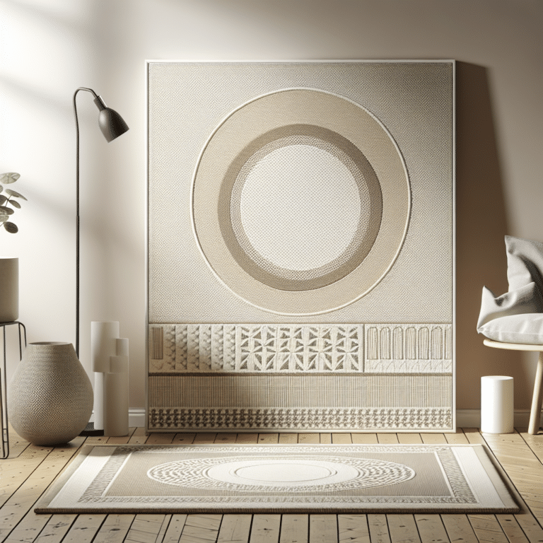Minimalist DIY Rugs or Mats