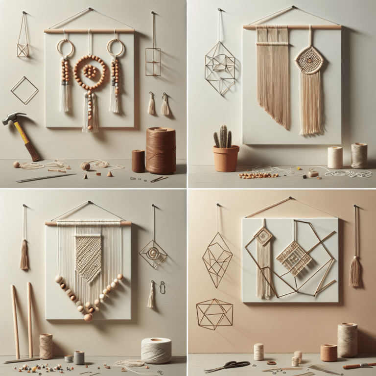 Transform Your Home with These DIY Minimalist Wall Hangings