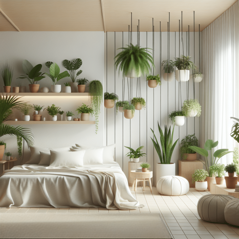 Incorporating Greenery: A Minimalist Bedroom Makeover with Plants