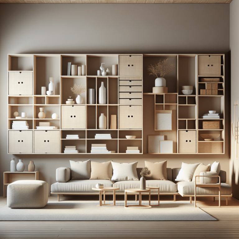 Minimalist Living Room Storage Solutions