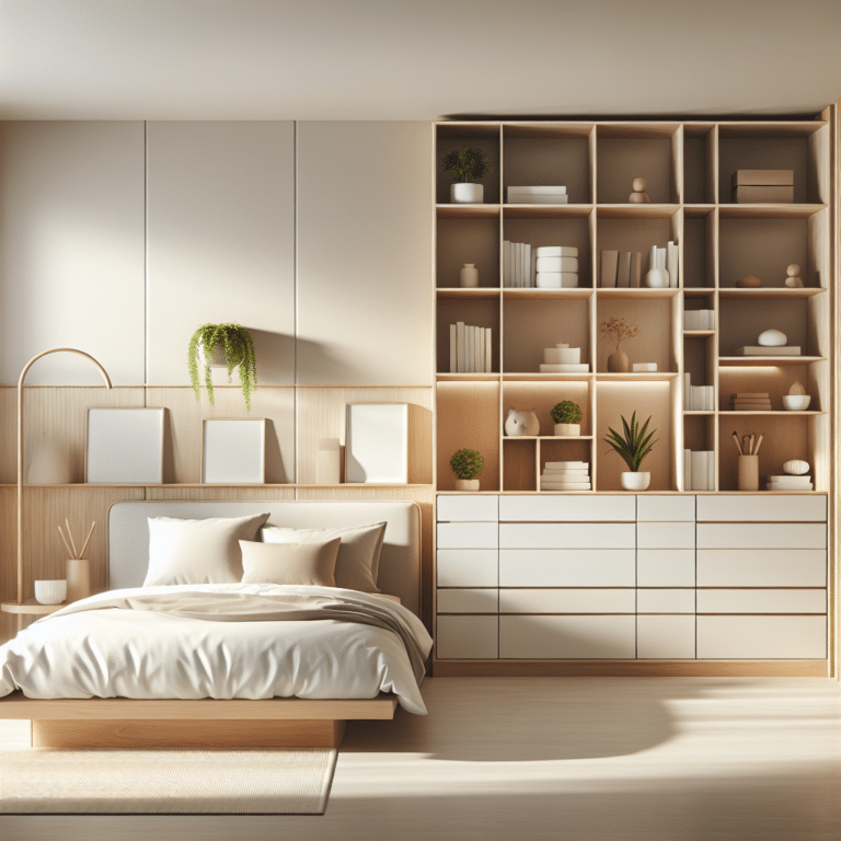 Calm and Collected: A Minimalist Bedroom Storage Makeover