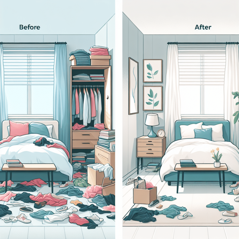 From Clutter to Calm: A Minimalist Bedroom Transformation