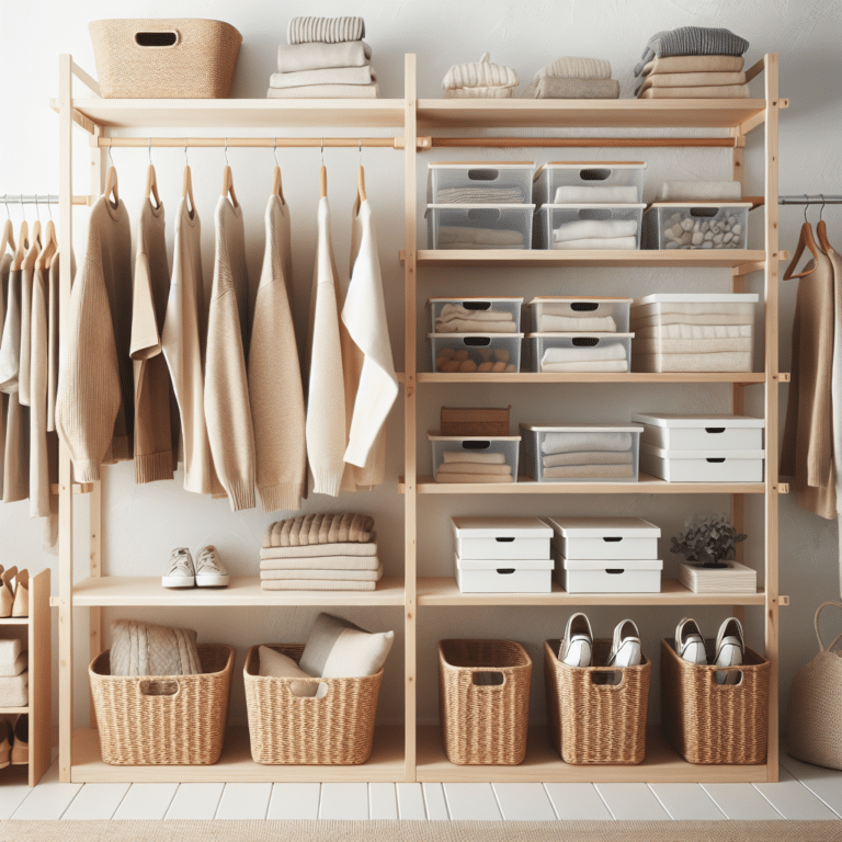DIY Closet Organization Hacks for a Minimalist Home