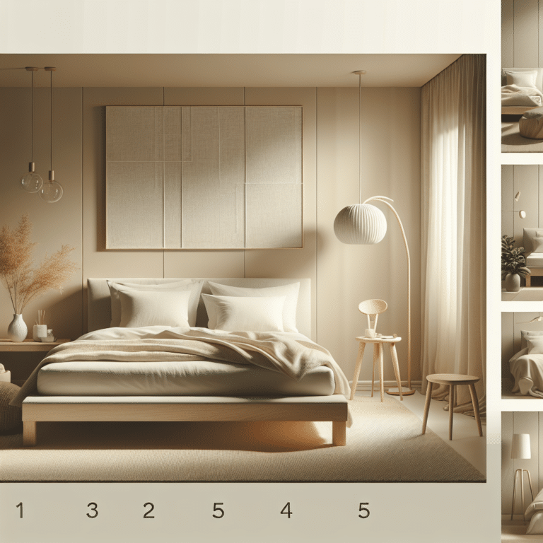 5 Steps to a Cozy Minimalist Bedroom